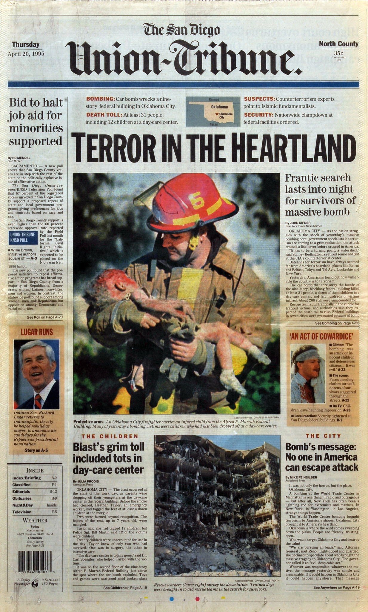 25 years on: Remembering the OKC bombing — and how the media erred | The 1995 Blog